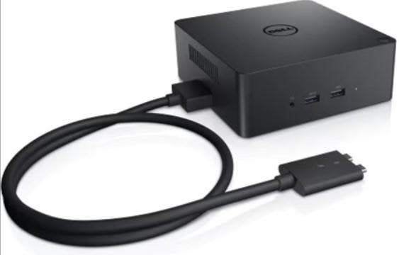 Dell Thunderbolt Dock TB18DC Power-docking + 130 Watt, Computers en Software, Dockingstations, Gebruikt, Docking station, Laptop