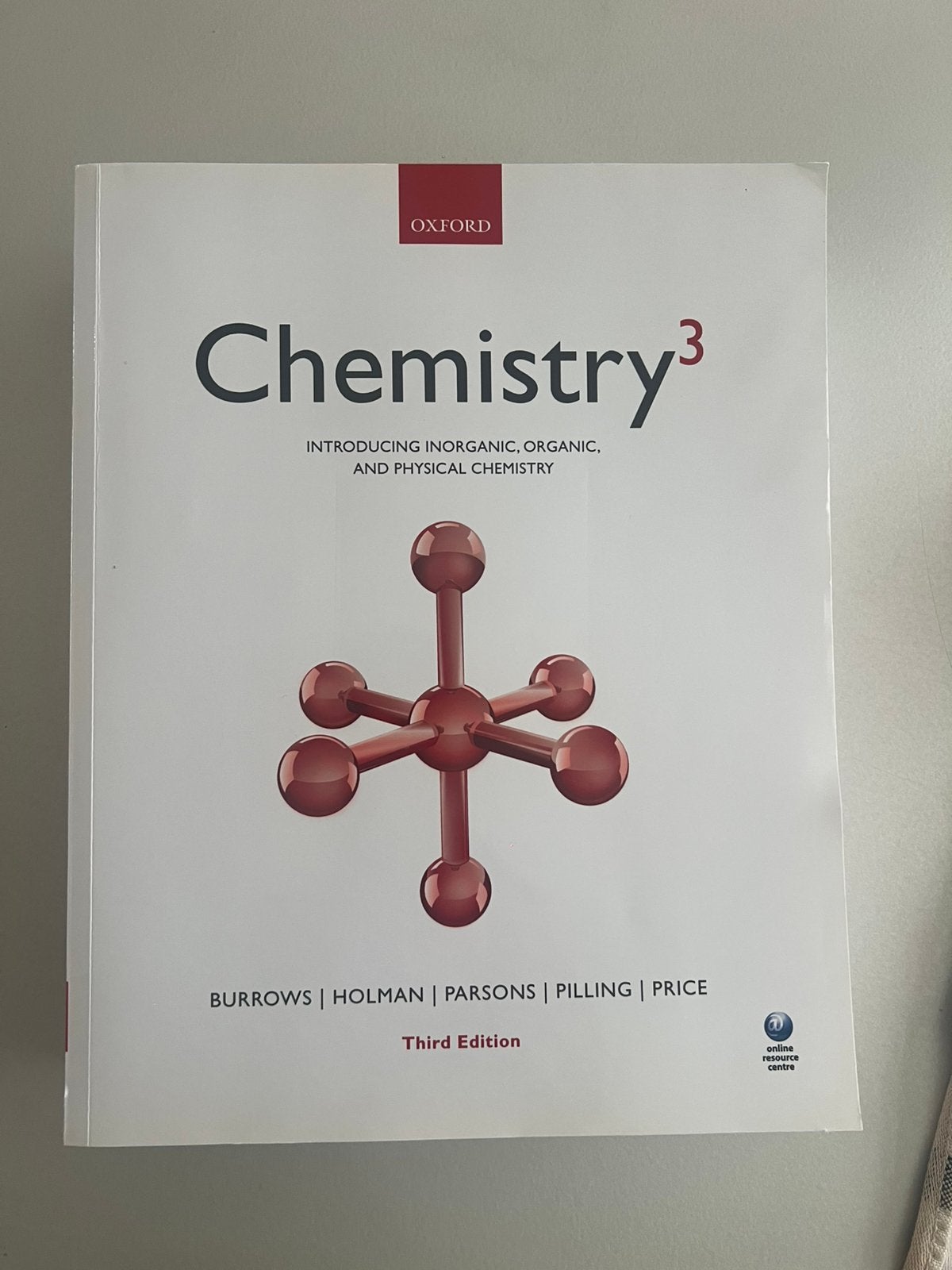 Chemistry³ ( Introducing inorganic organic and physical chem, Ophalen, Beta, Nieuw, WO