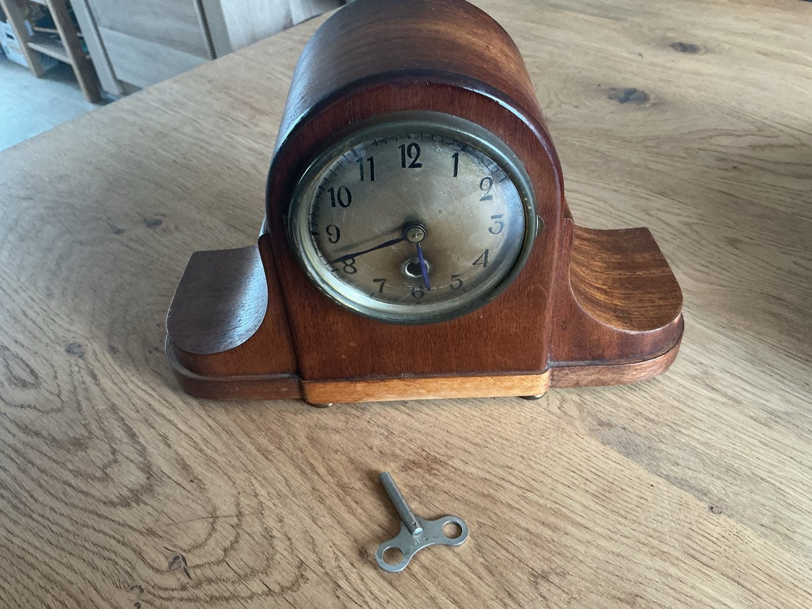 Junghans pendule klok, goedlopend, jaren '20/'30, Verzenden