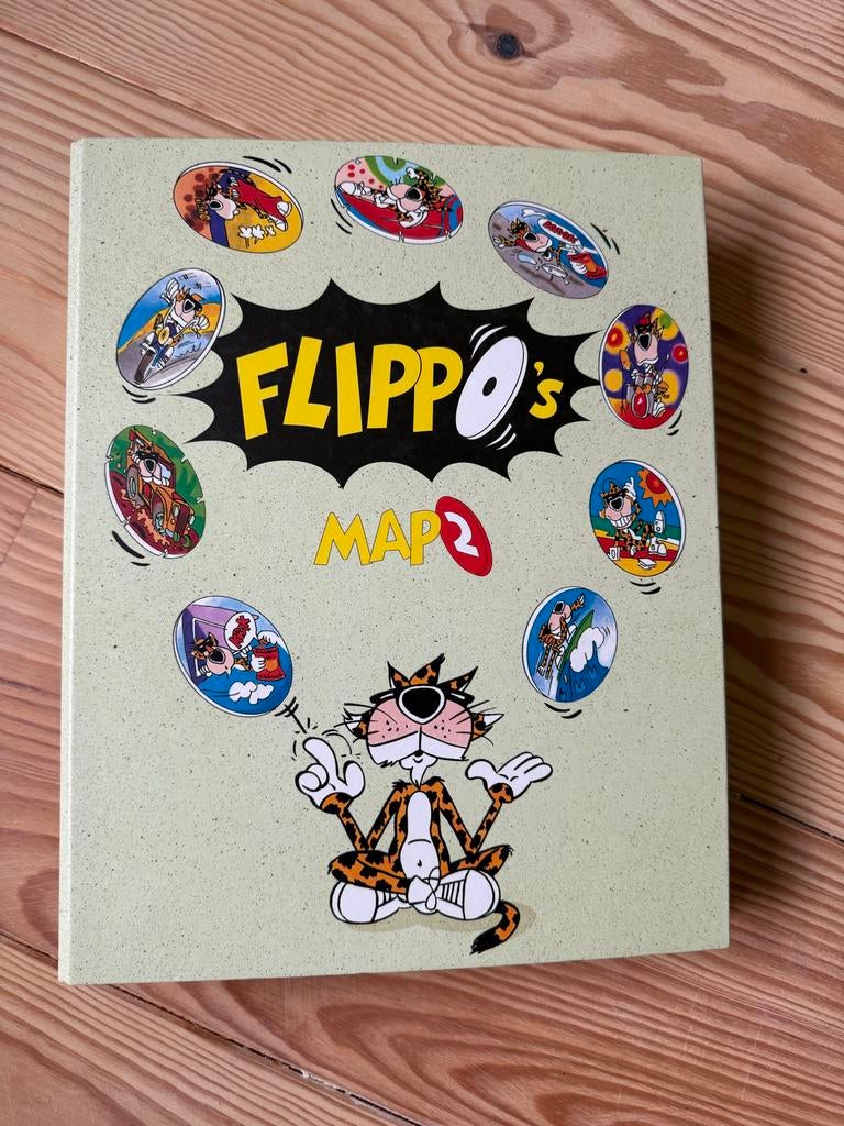 Flippo's Map 1 en 2 *COMPLEET*, Verzamelen, Flippo's, Ophalen of Verzenden, Looney Tunes, Verzameling, Met verzamelmap(pen)