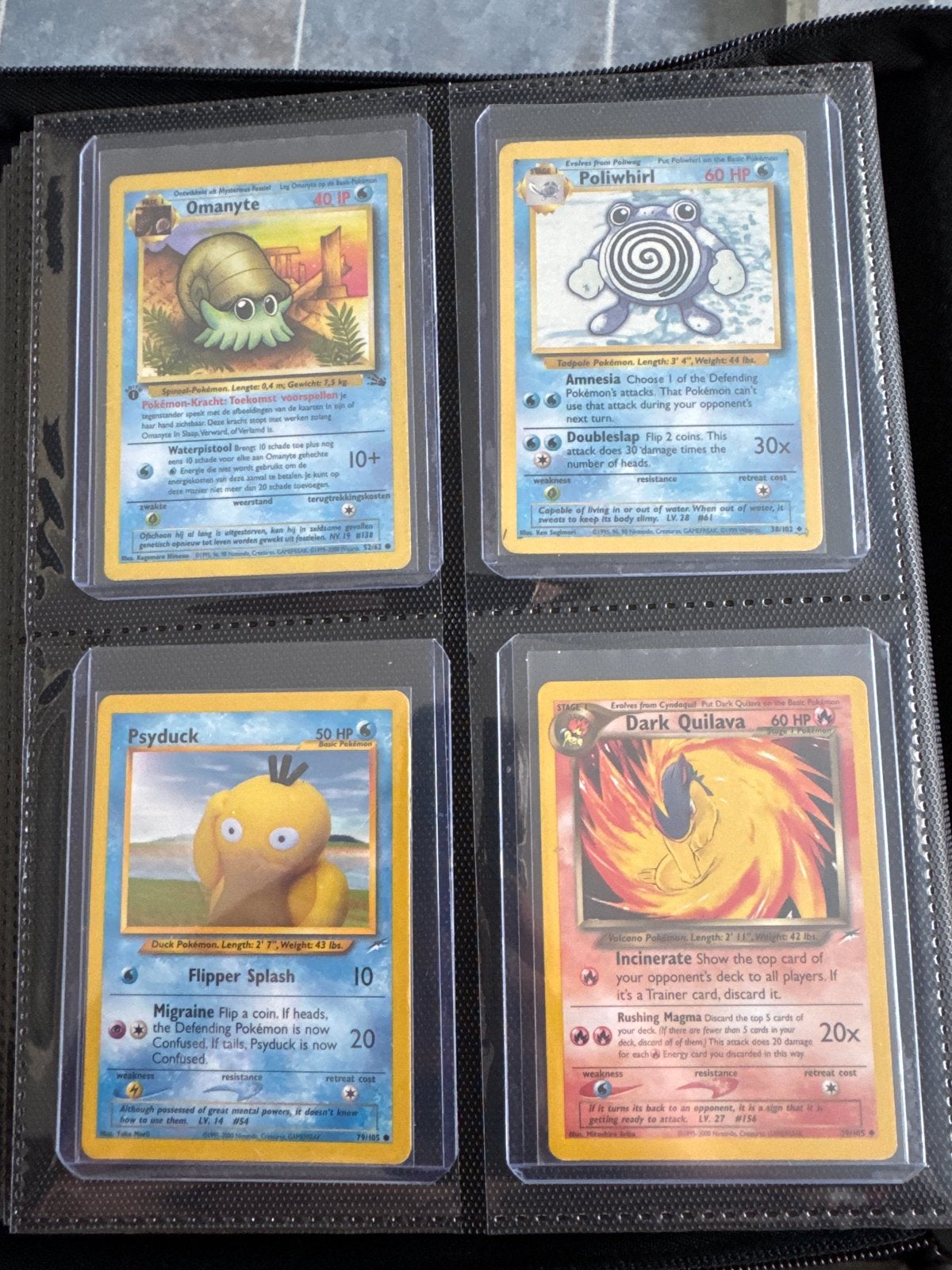 Pokémon Kaarten Verzameling - Diverse Vintage Kaarten, Ophalen of Verzenden, Gebruikt, Meerdere kaarten