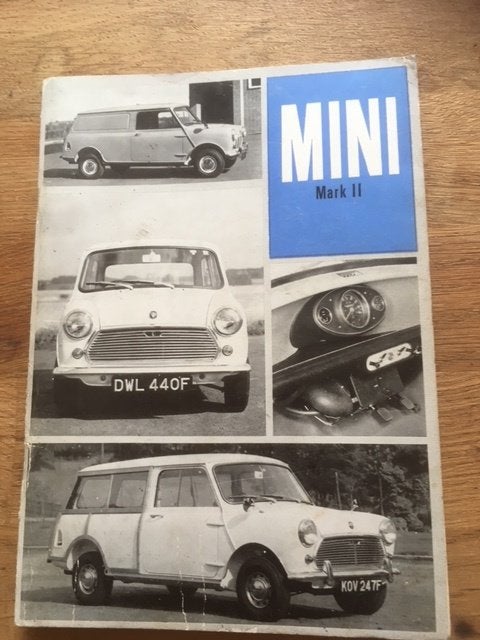 Mini Mark II Instructieboekje 1968 - Nieuwstaat, Ophalen of Verzenden