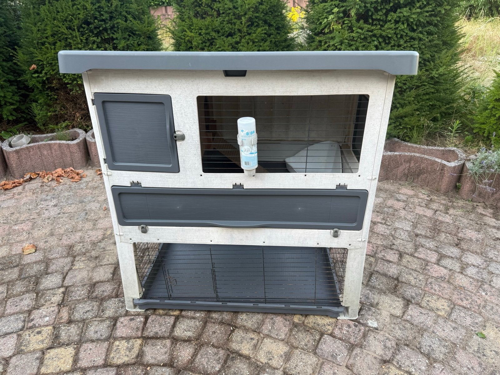 Konijnenhok Grandlodge, Dieren en Toebehoren, Ophalen, 90 cm of meer, Konijn, Hok