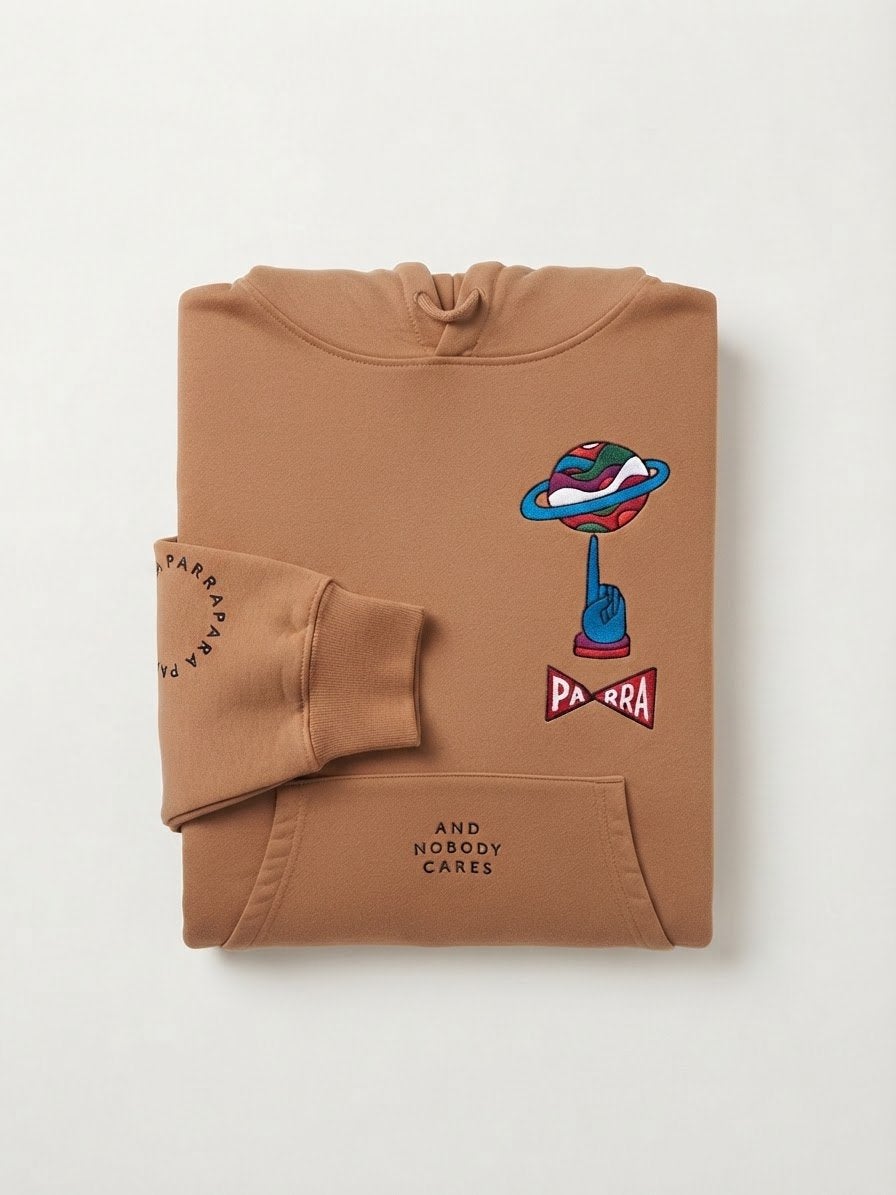 By Parra Hoodie Bruin M, Maat 52/54 (L), By Parra, Bruin, Ophalen of Verzenden