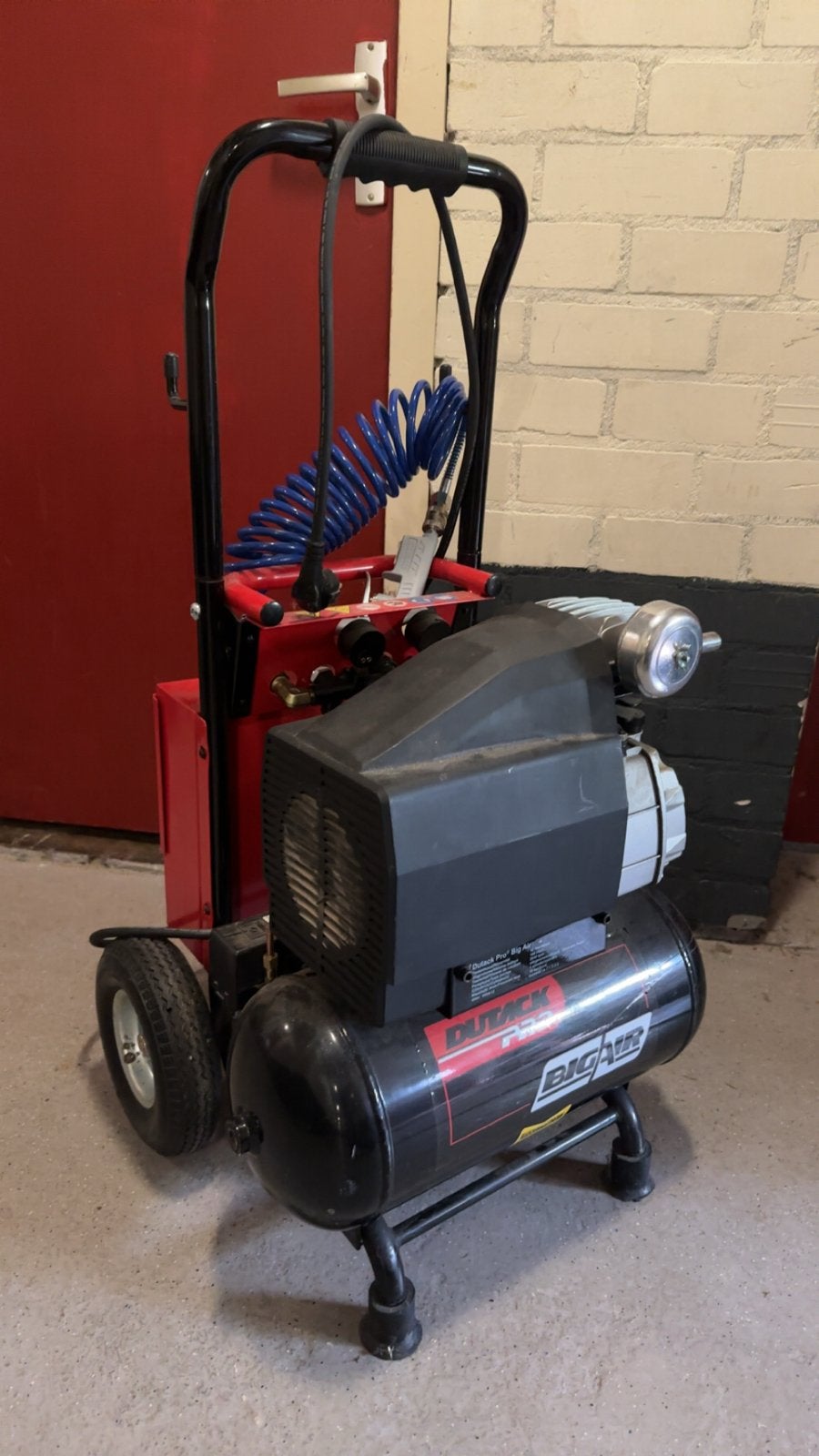 Dutack Big Air Pro Compressor2, Ophalen, 6 tot 10 bar, Zo goed als nieuw, Minder dan 200 liter/min