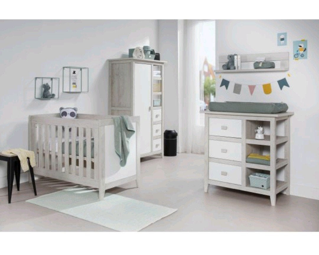 Babykamer TWF Nice - compleet, Kinderen en Baby's, Kinderkamer | Complete kinderkamers, Ophalen, Zo goed als nieuw, Jongetje of Meisje