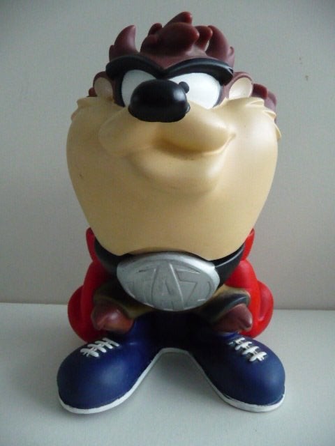 TASMANIAN DEVIL - TAZ - LOONEY TUNES (met shampoo vulling), Verzamelen, Ophalen of Verzenden, Gebruikt