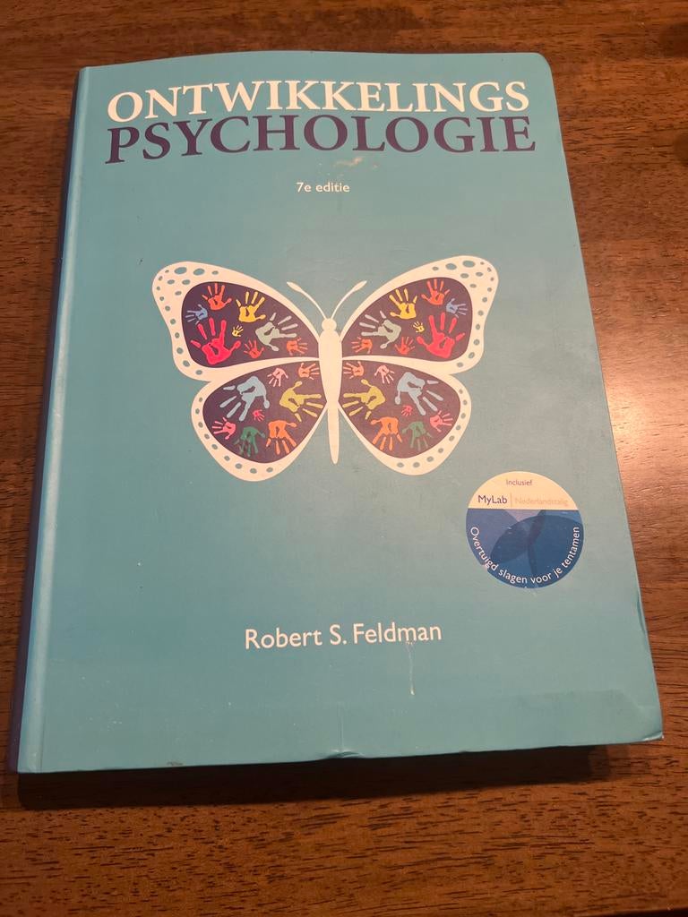 Ontwikkelingspsychologie - Robert S. Feldman 7e editie, Boeken, Ophalen, Gelezen, Ontwikkelingspsychologie