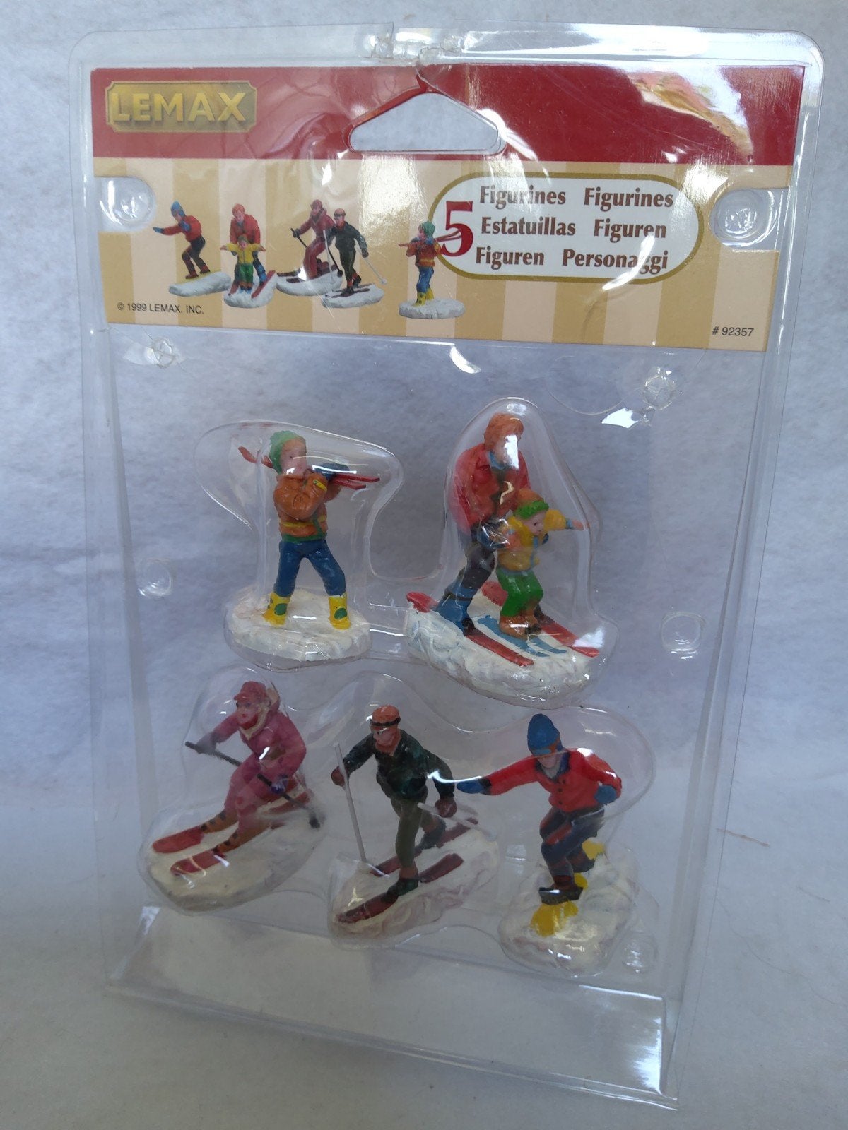 Lemax 92357 Winterfun Figuren Set - in Verpakking, Ophalen of Verzenden, Zo goed als nieuw