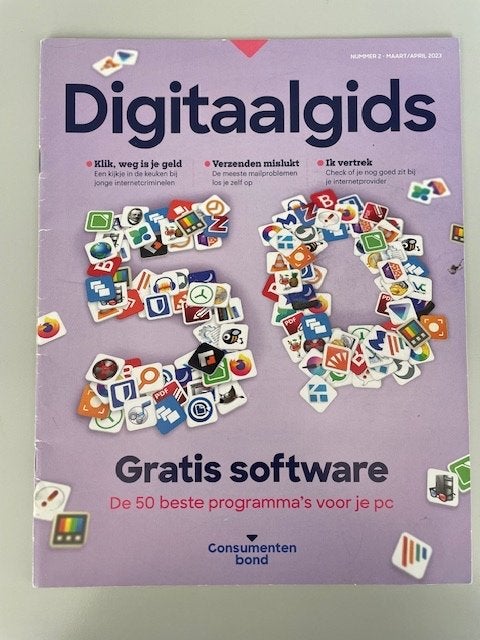 Digitaalgids mrt/april 2023 Uitgegeven door Consumentenbond, Boeken, Ophalen of Verzenden, Gelezen, Overige typen