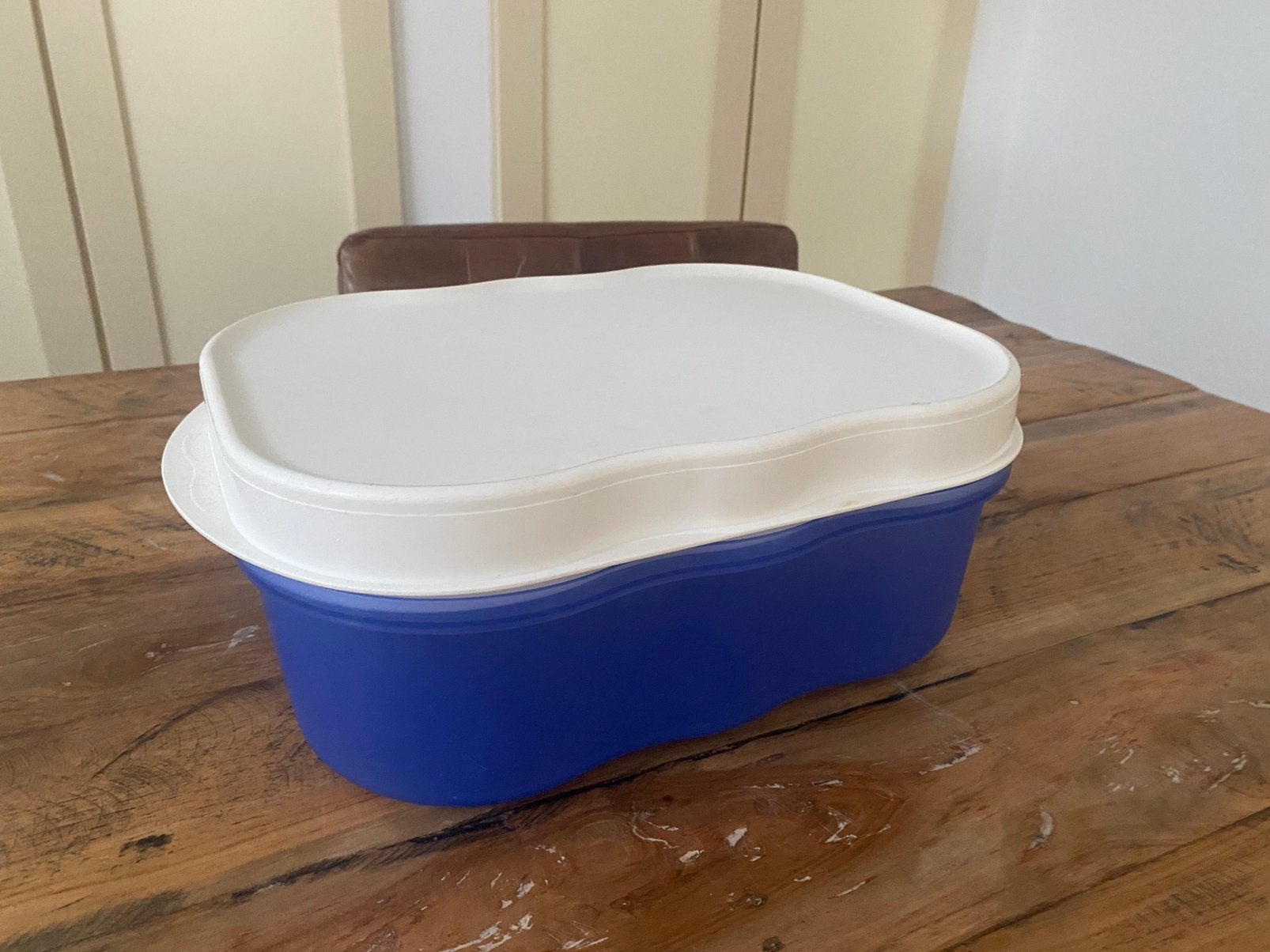 Tupperware brooddoos, Ophalen of Verzenden, Blauw, Overige typen