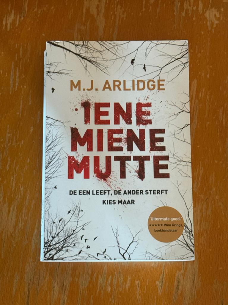 Thriller Iene miene mutte MJ Arlidge, Boeken, Thrillers, Zo goed als nieuw, Ophalen of Verzenden