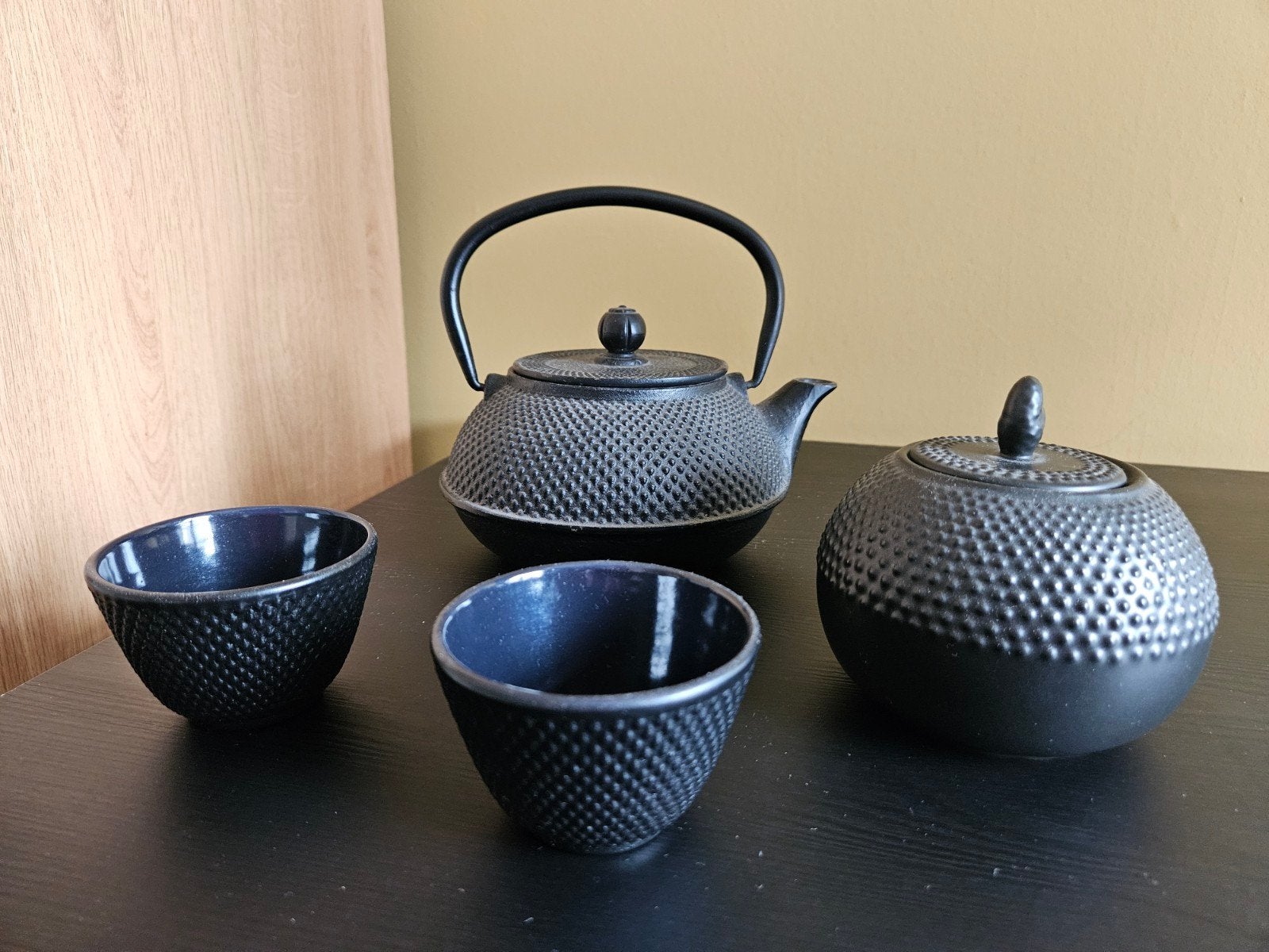 Theepot, suikerpot, 2 kopjes, Bredemeijer, Ophalen of Verzenden