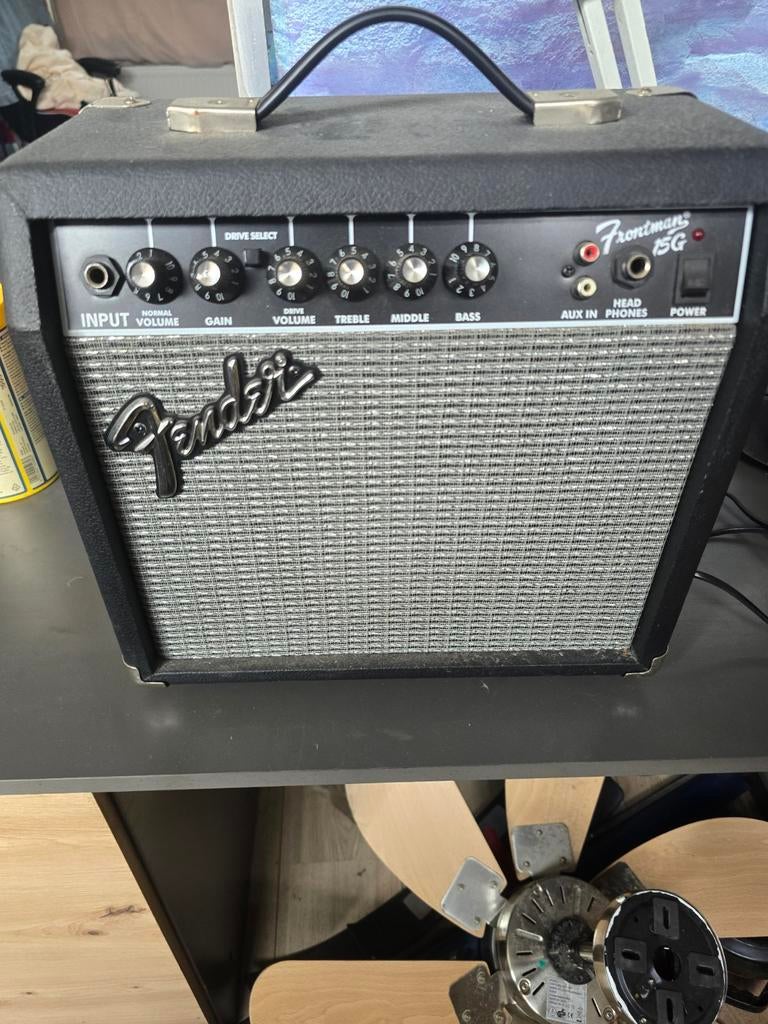 Fender Frontman 15G gitaarversterker, Ophalen of Verzenden, Gebruikt, Gitaar, Minder dan 50 watt