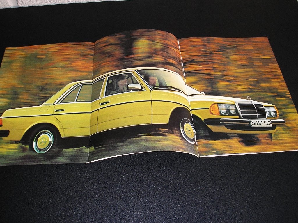 Mercedes-Benz E-Klasse W123, 200, 230, 250, april 1979, Ophalen of Verzenden, Gelezen, Mercedes