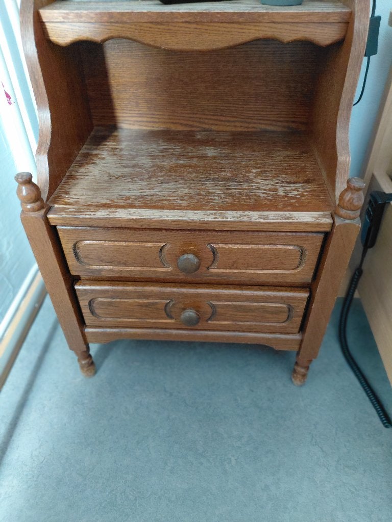 Nachtkastje, Ophalen, Gebruikt, 45 tot 65 cm, 70 cm of meer