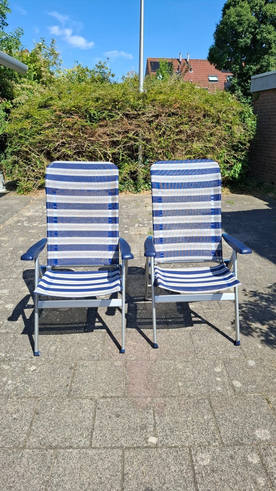 Crespo campingstoelen 2 tot 4 stuks, Ophalen, Gebruikt, Campingstoel