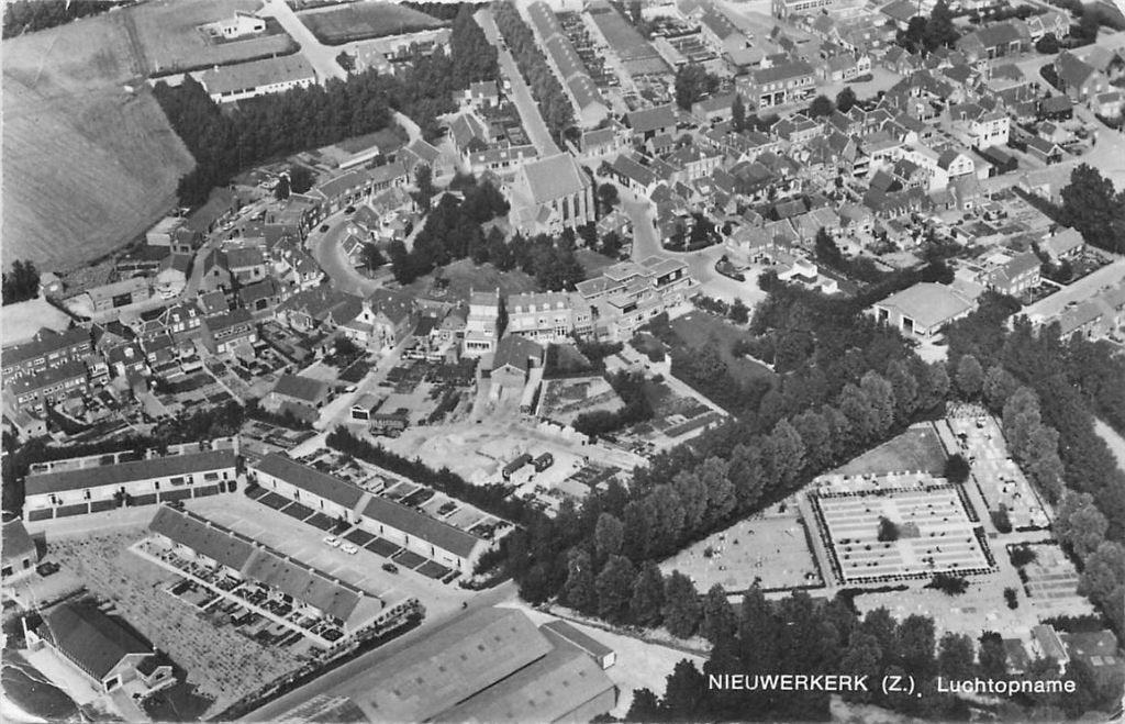 378-312-031 Nieuwerkerk Luchtopname, Verzenden, Voor 1920, Zeeland