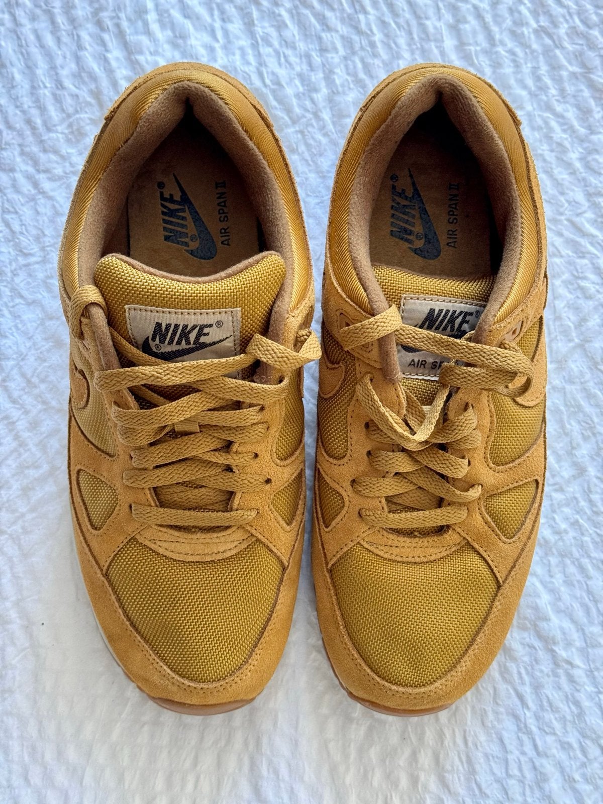 Nike Air Span II sneakers maat EU 42 US 8,5 26,5cm, Bruin, Ophalen of Verzenden, Sneakers of Gympen, Zo goed als nieuw