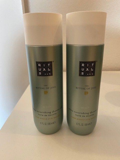 Nieuw Rituals Jing sleep shower oil 200 ml, Verzenden, Nieuw, Bad & Douche