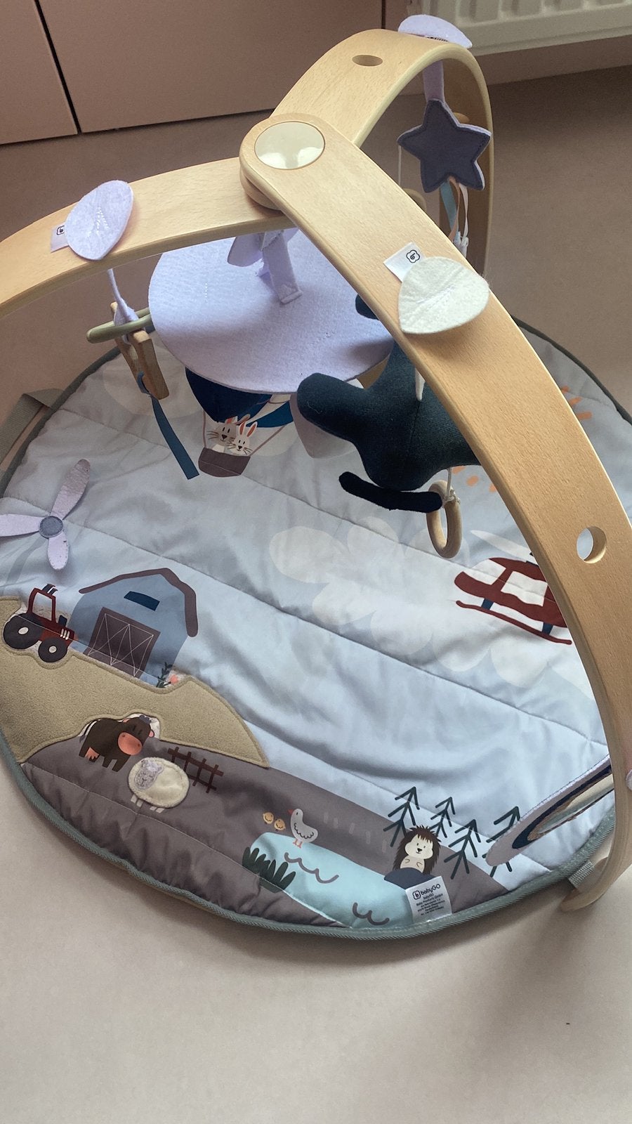 Babygym babygo, Ophalen of Verzenden, Zo goed als nieuw