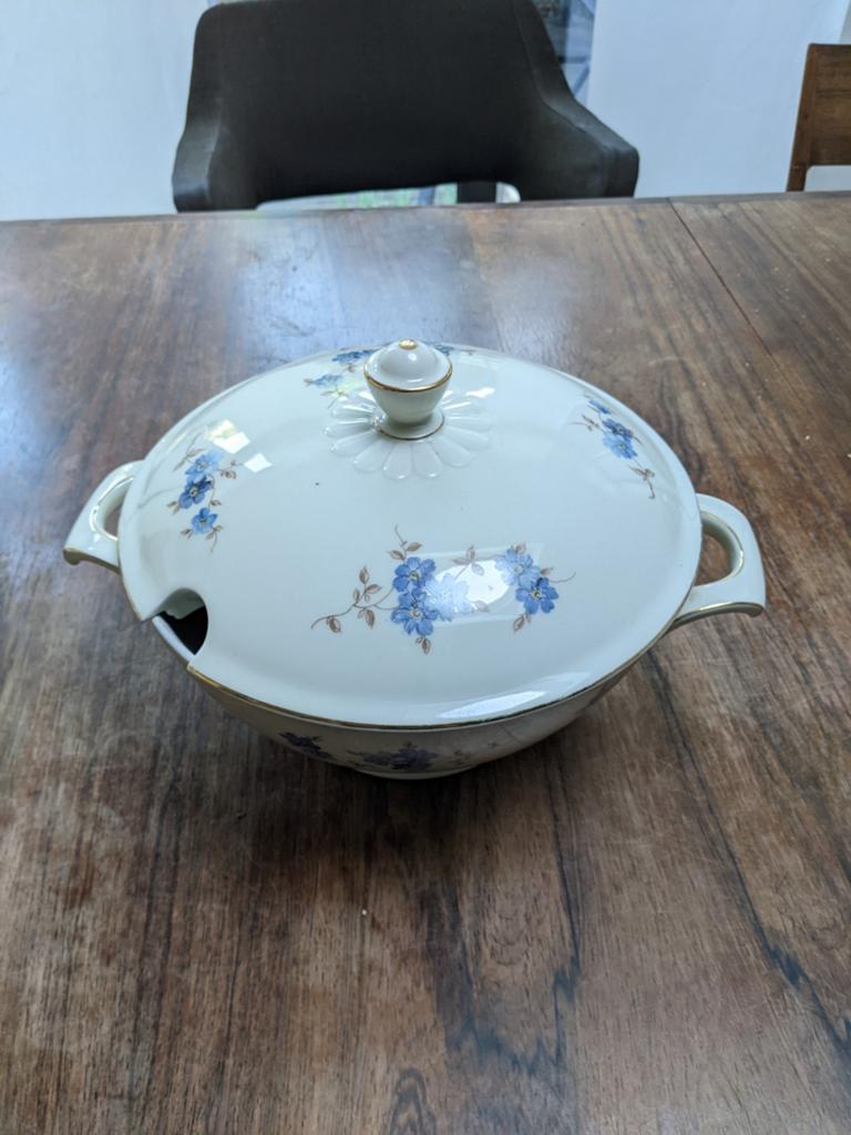Vintage Johann Seltmann Vohenstrauß Bavaria Soepterrine, Antiek en Kunst, Antiek | Porselein, Ophalen of Verzenden