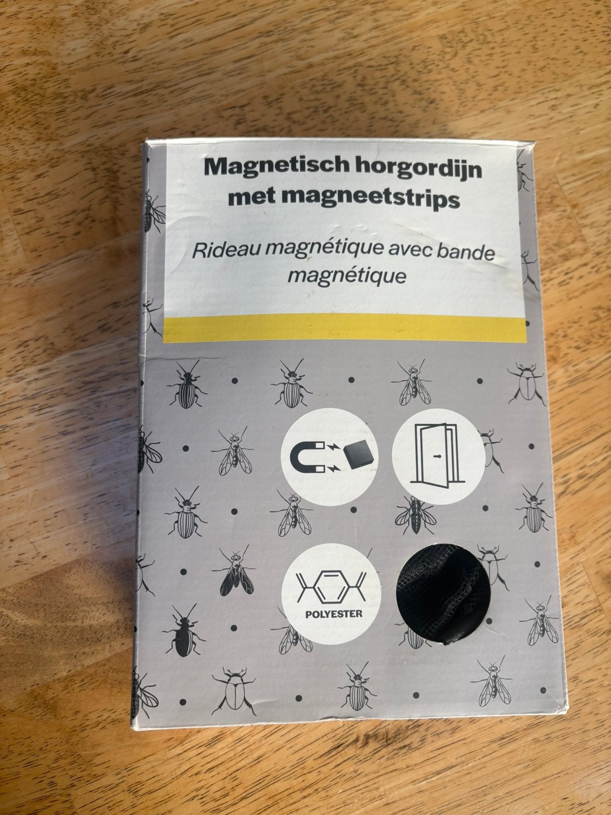 Magnetisch horgordijn 235x95 cm, Ophalen of Verzenden, Nieuw, Binnendeur, 200 tot 215 cm