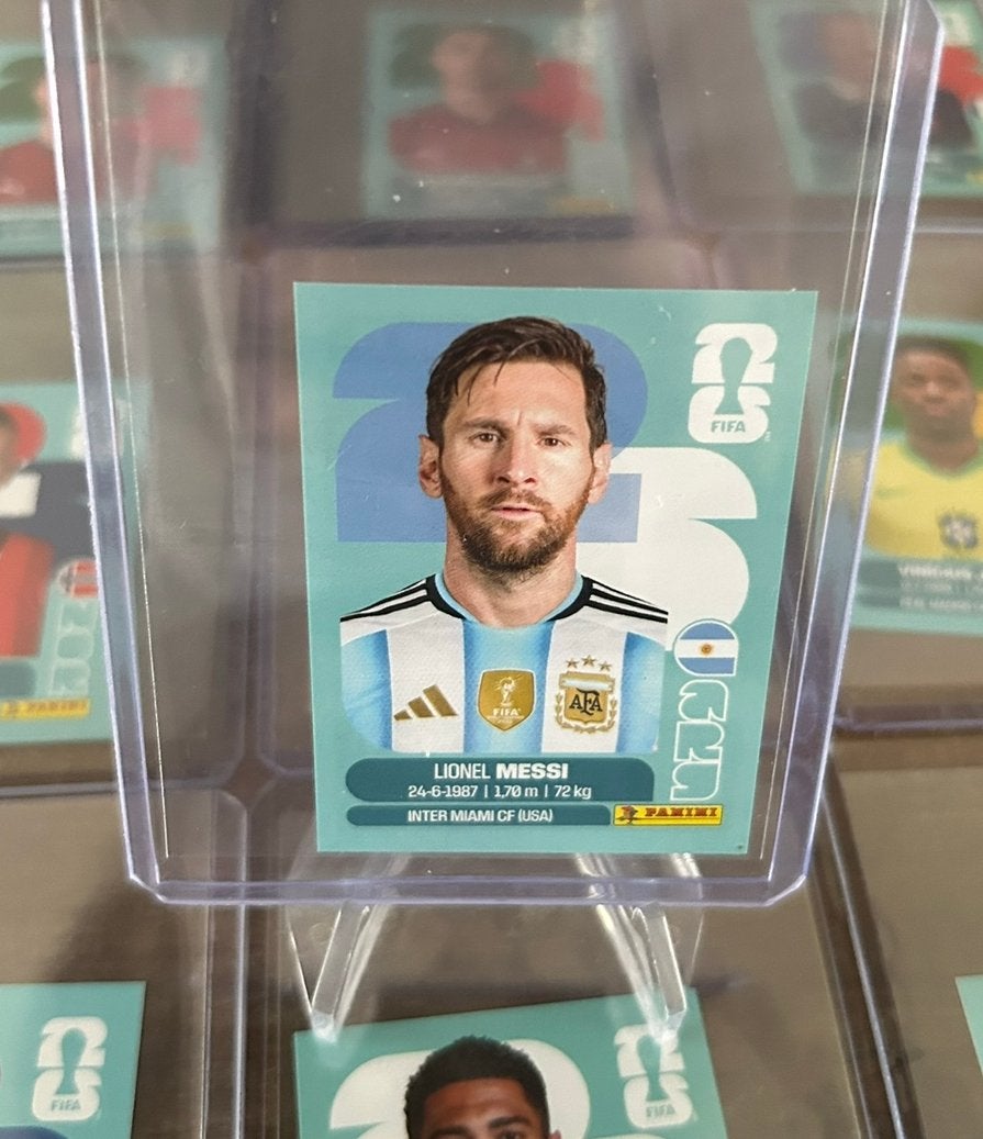 Messi WK 2026, Hobby en Vrije tijd, Stickers en Plaatjes, Ophalen of Verzenden, Nieuw, Sticker