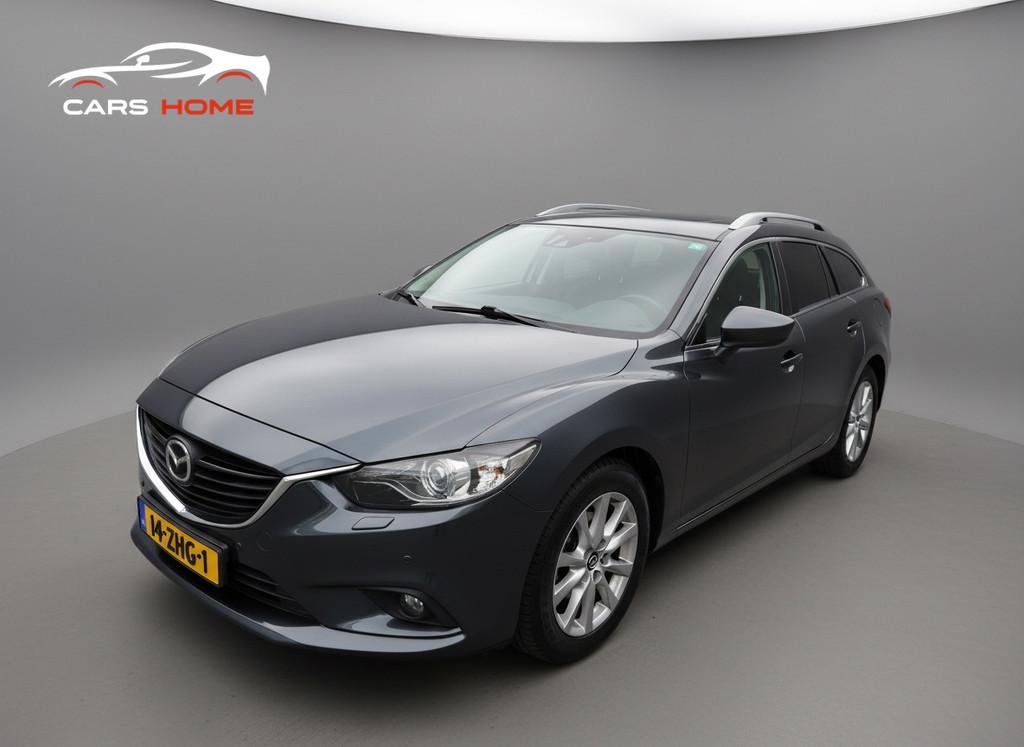 Mazda 6 Sportbreak 2.0 TS+ Lease Pack|stoelverw|navi|clima, Auto's, Mazda, Bedrijf, Te koop, 6 sportbreak, ABS, Airbags, Airconditioning