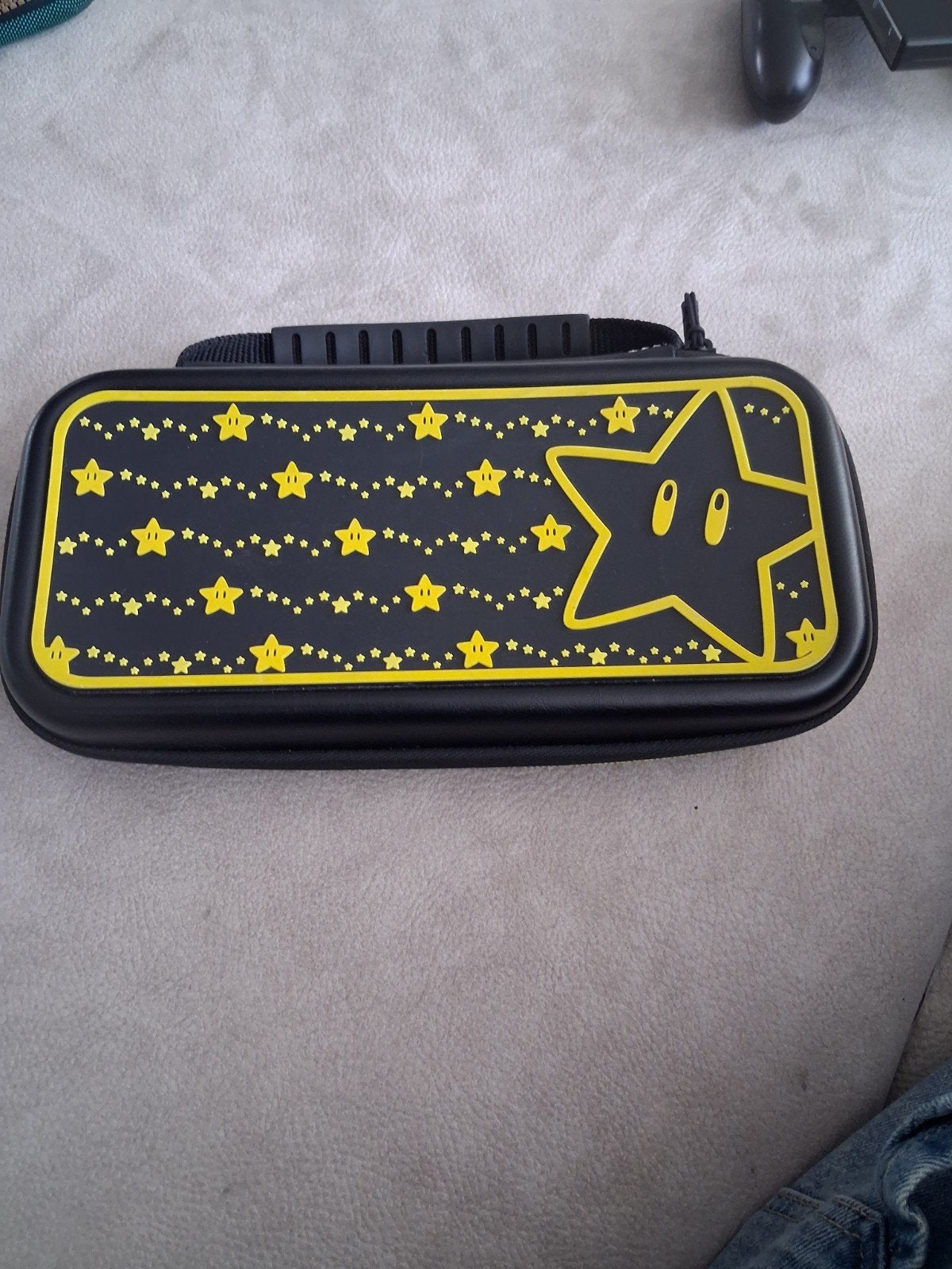 Nintendo Switch hoesje met Mario ster design, Ophalen of Verzenden, Zo goed als nieuw