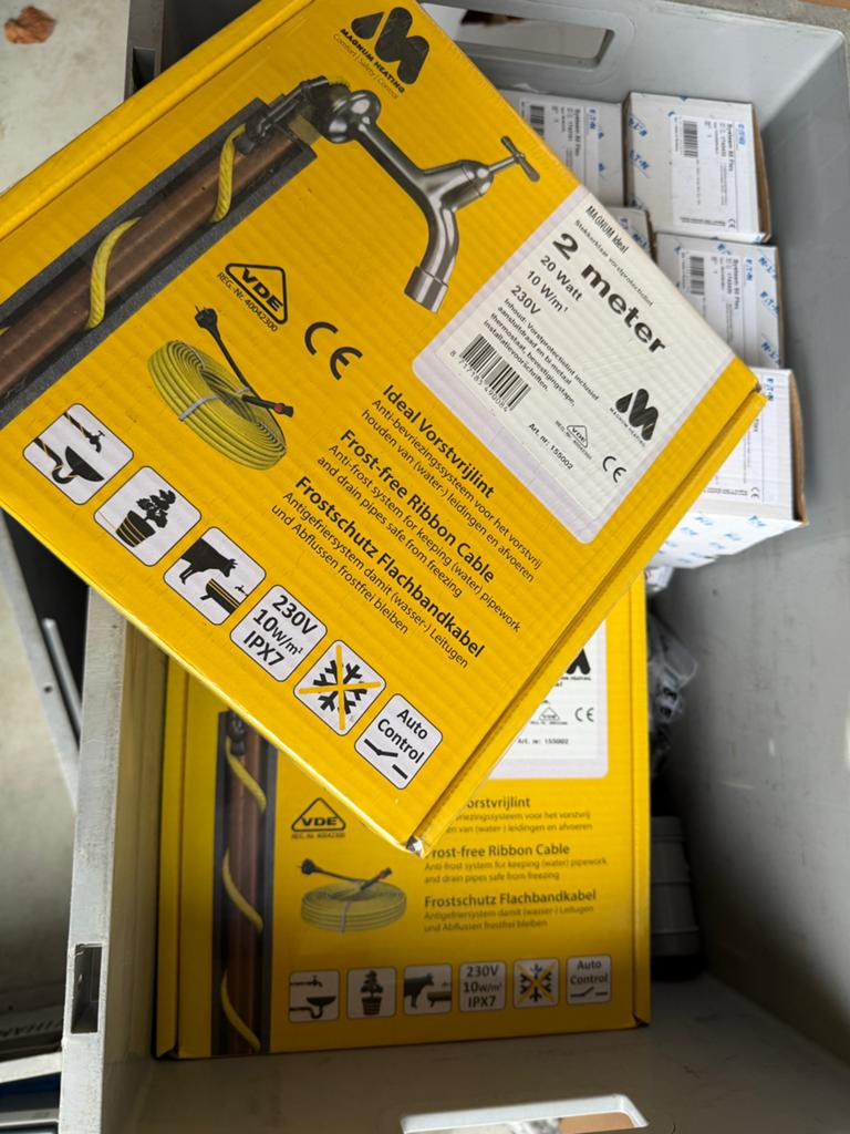 Magnum Heating Vorstvrijlint 2 meter - Nieuw, Ophalen of Verzenden, Nieuw, Kabel of Snoer