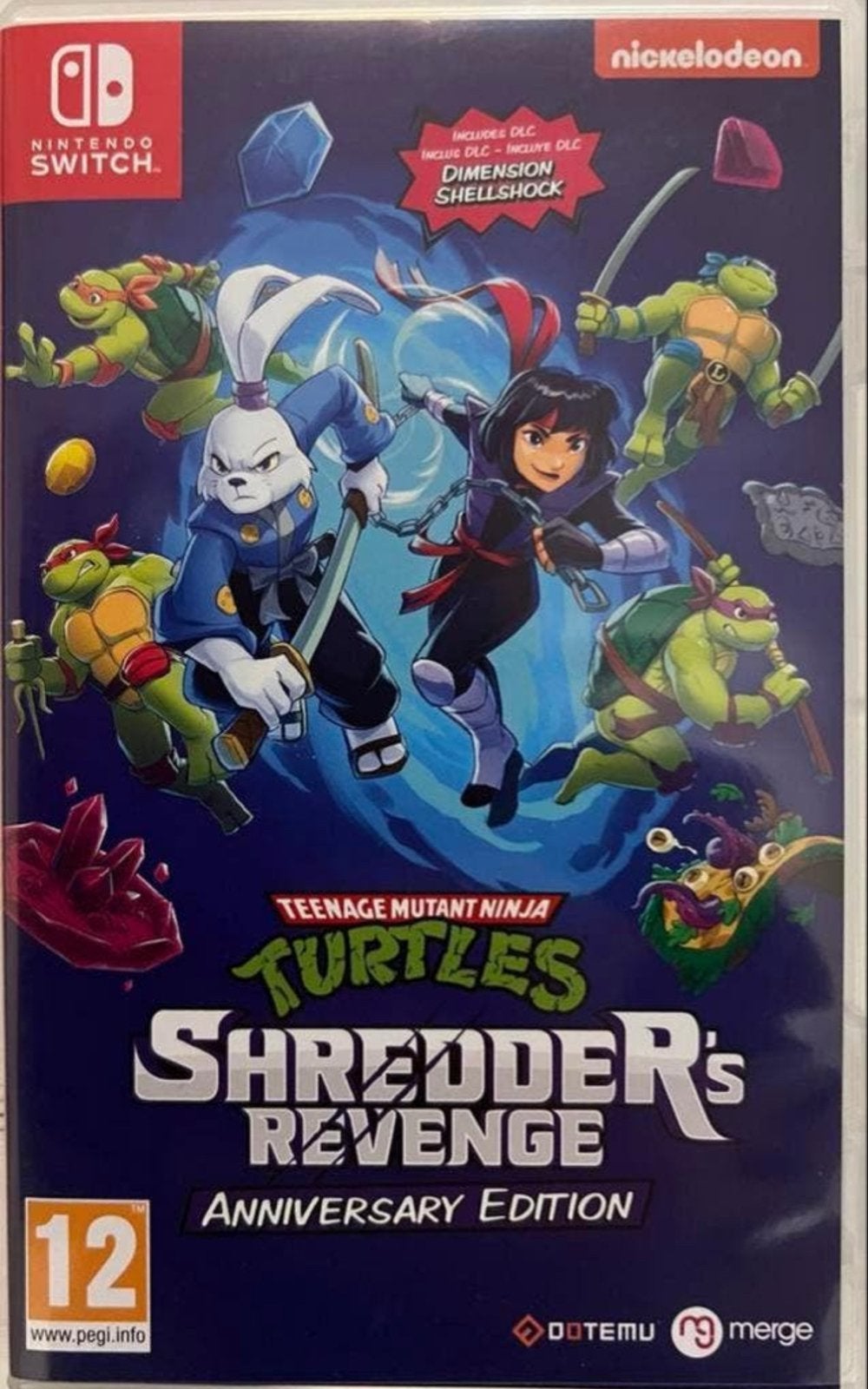 TMNT Shredder's Revenge Anniversary Edition Nintendo Switch, Met games, Ophalen of Verzenden, Zo goed als nieuw, Zonder controller