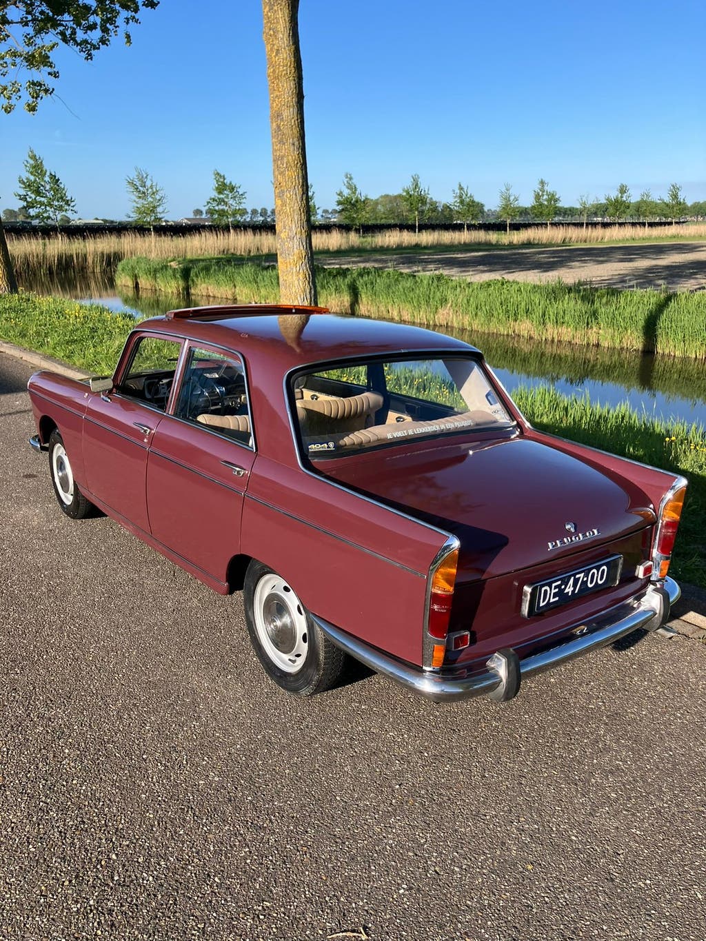 Peugeot 404 1.6 1967 Rood Oldtimer !!, foto 10