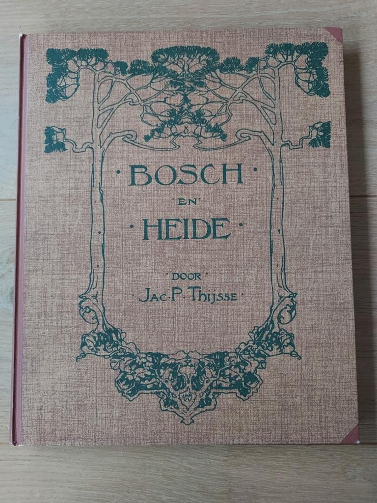 Verkade-album "Bosch en Heide" uit 1913 - Jac. P. Thijsse, Boeken, Prentenboeken en Plaatjesalbums, Ophalen of Verzenden, Gelezen