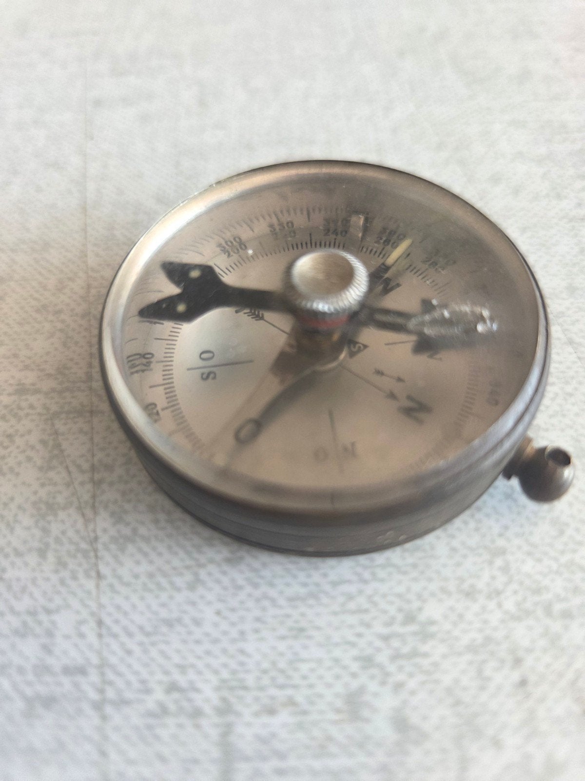 Vintage Kompas - Antiek Navigatie Instrument, Ophalen of Verzenden