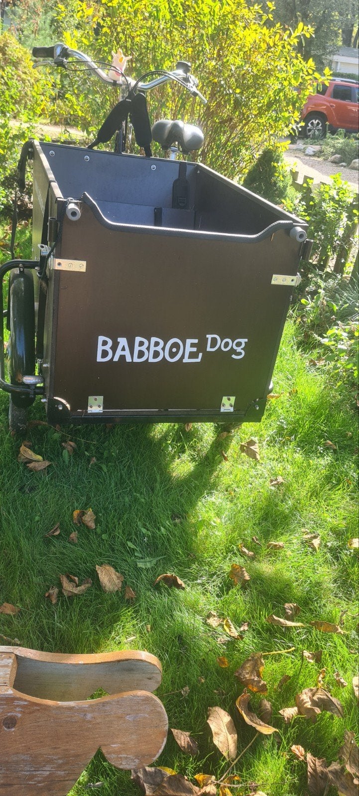 Babboe Dog bakfiets - Ideaal voor hondenliefhebbers, Ophalen, Gebruikt, Trommelrem, Goederen