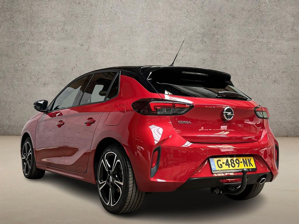 Opel Corsa 1.2 GS Line Dynamic (PANORAMADAK, APPLE CARPLAY,, Auto's, Opel, Voorwielaandrijving, 12 maanden, Gebruikt, Leder en Stof