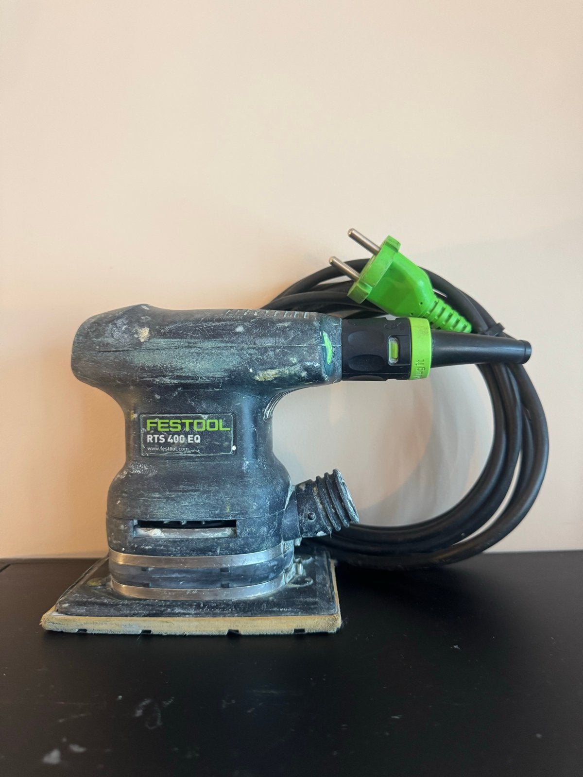 Festool RTS 400 EQ vlakschuurmachine - Gebruikte staat, Ophalen of Verzenden, Gebruikt, Minder dan 600 watt, Vlakschuurmachine