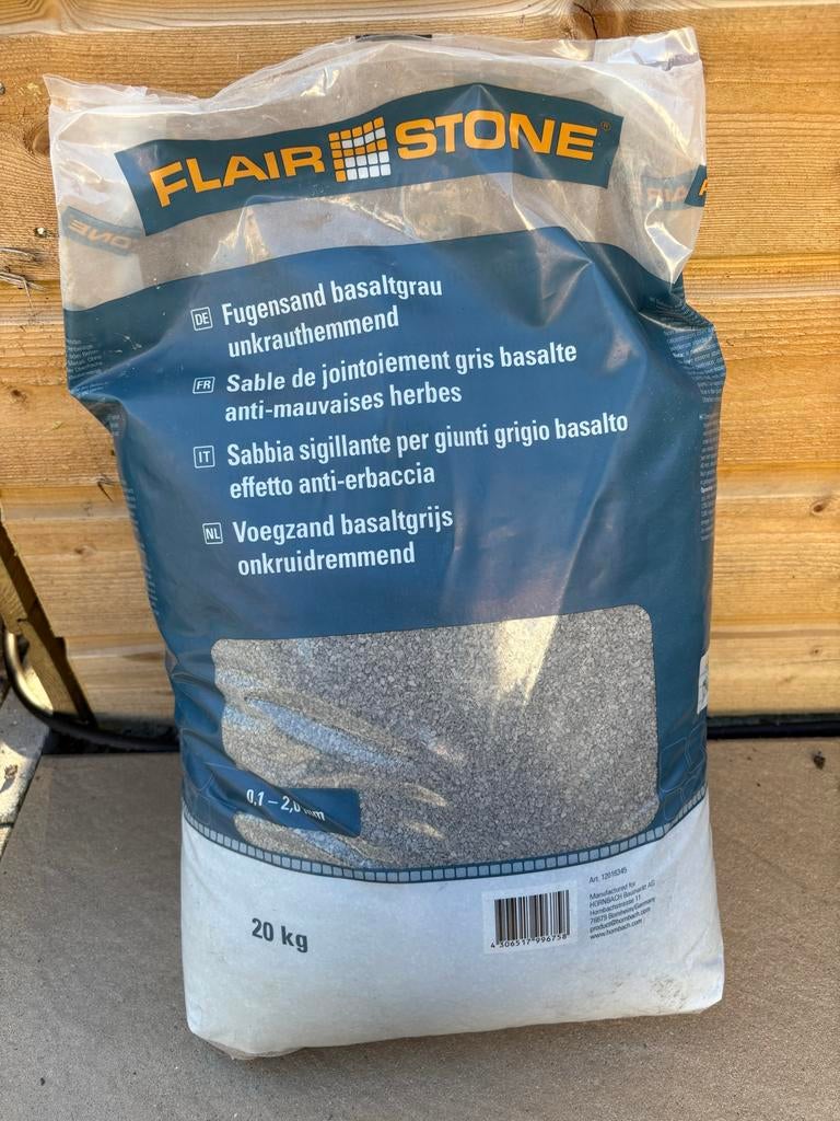 Onkruidremmend voegzand Hornbach - Nieuw, 20kg per zak, Ophalen, Nieuw, Voegzand