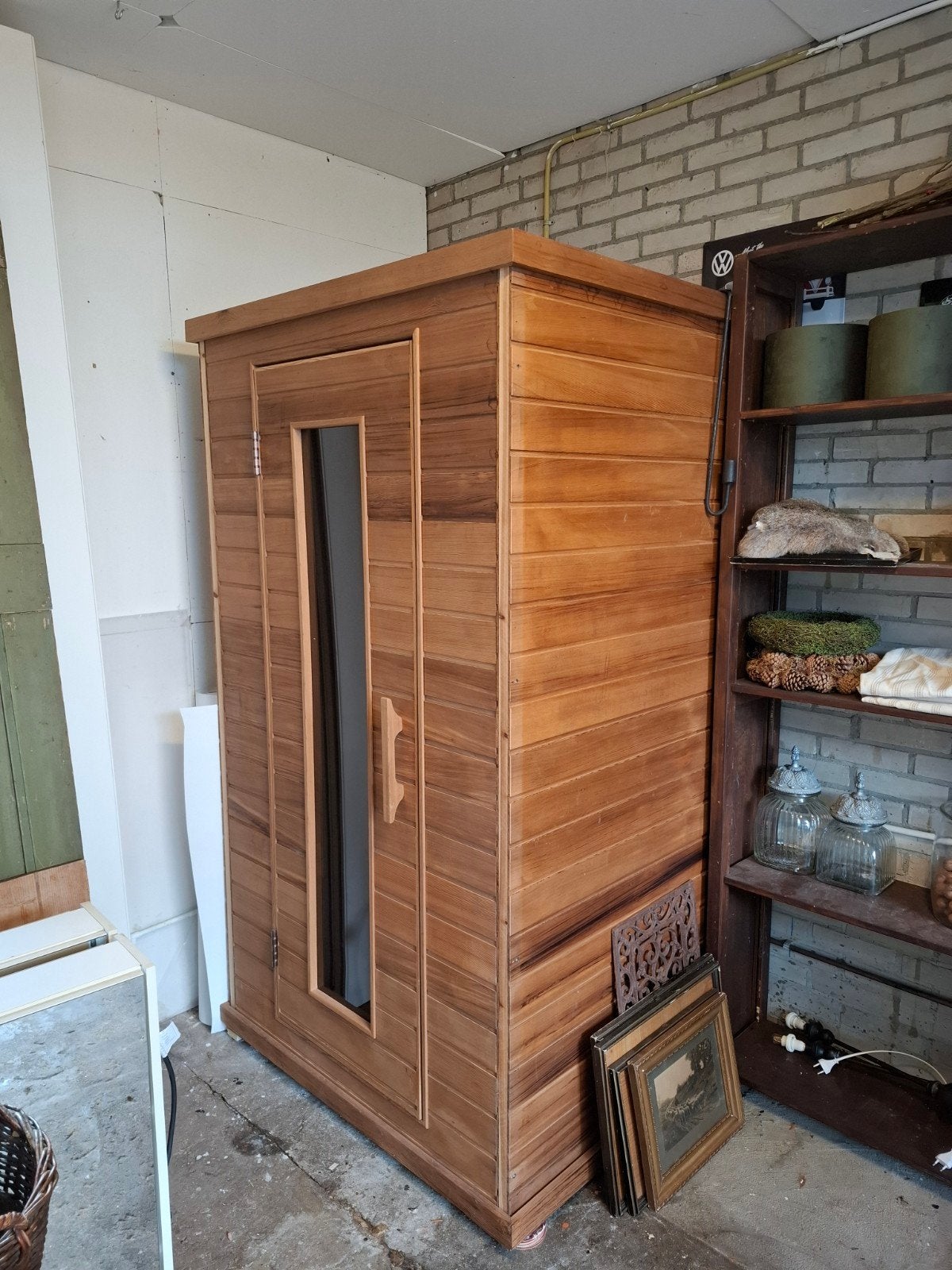 2-persoons Infrarood Sauna, Ophalen, Zo goed als nieuw, Infrarood, Complete sauna