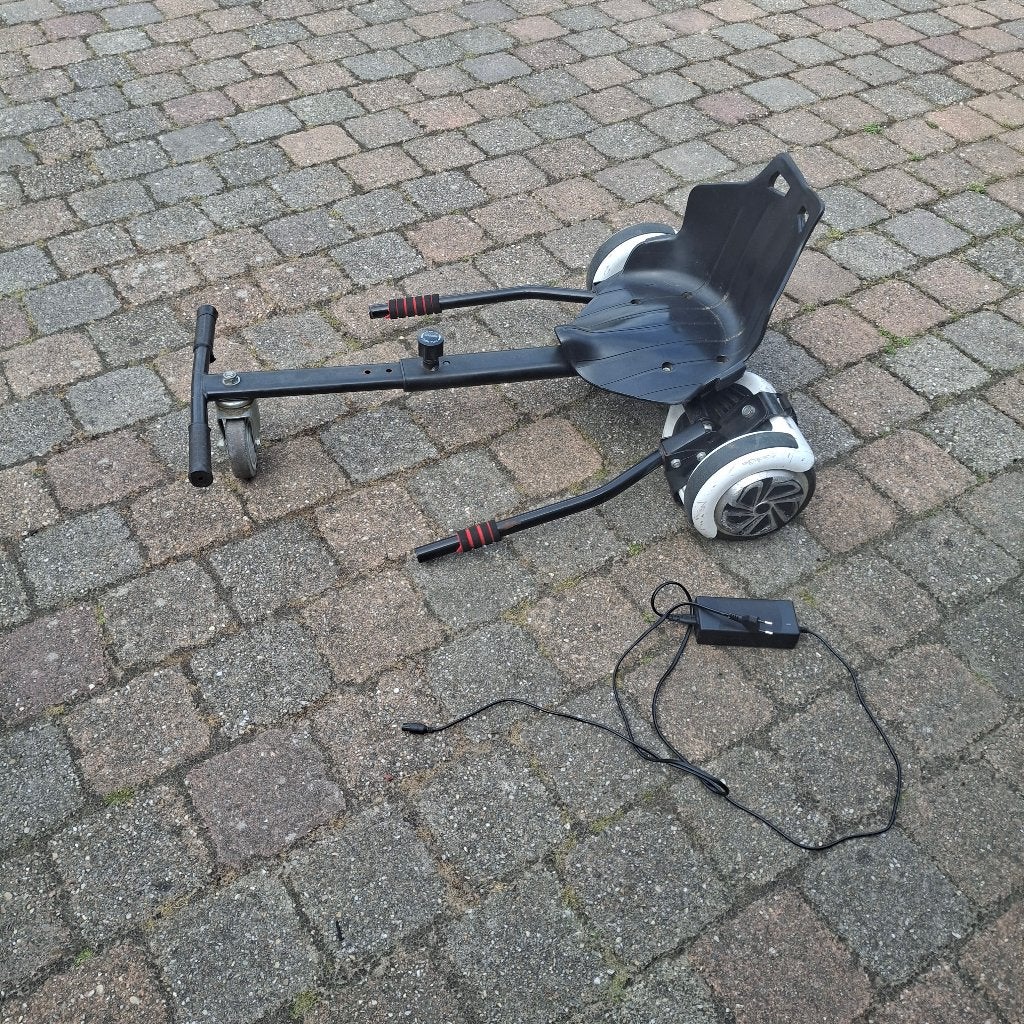 Hoverboard met kart, Ophalen, Gebruikt