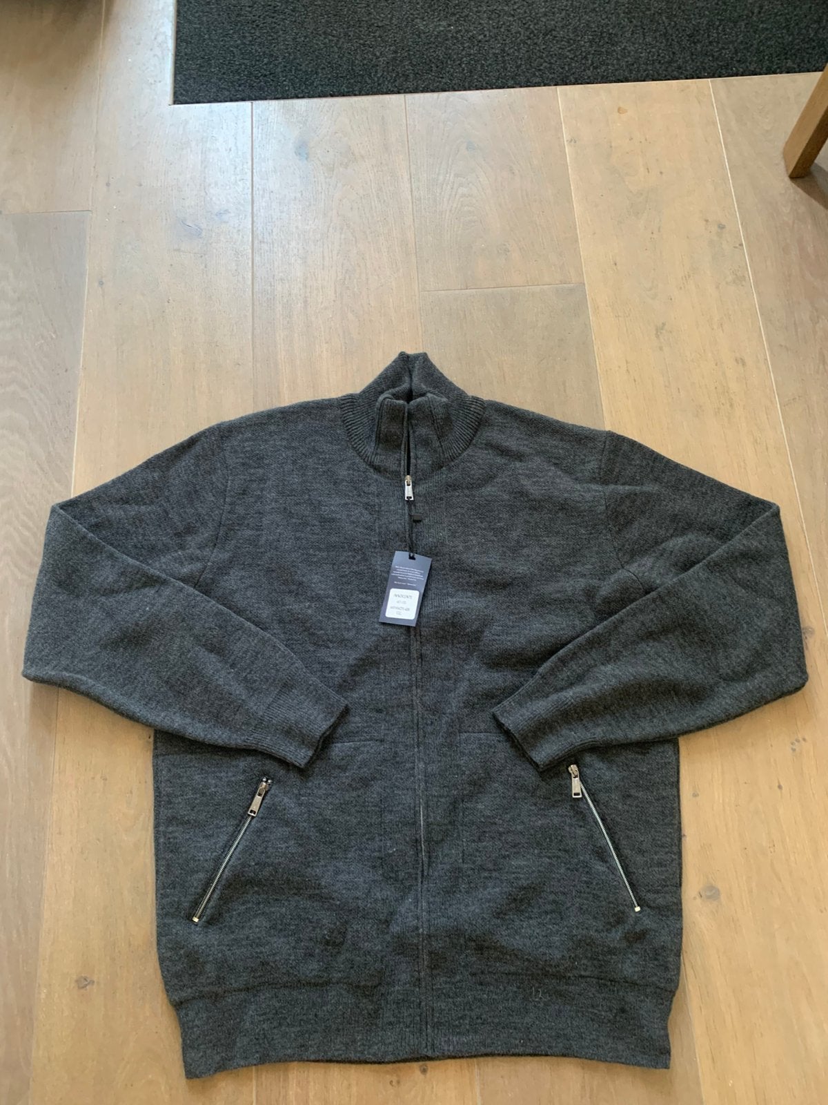 Wollen grijze vesten maat xxl, Kleding | Heren, Ophalen of Verzenden, Nieuw, Grijs, Trui of Vest