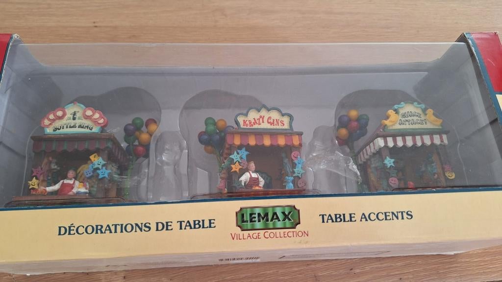 Lemax kermis kerstdorp, Ophalen of Verzenden