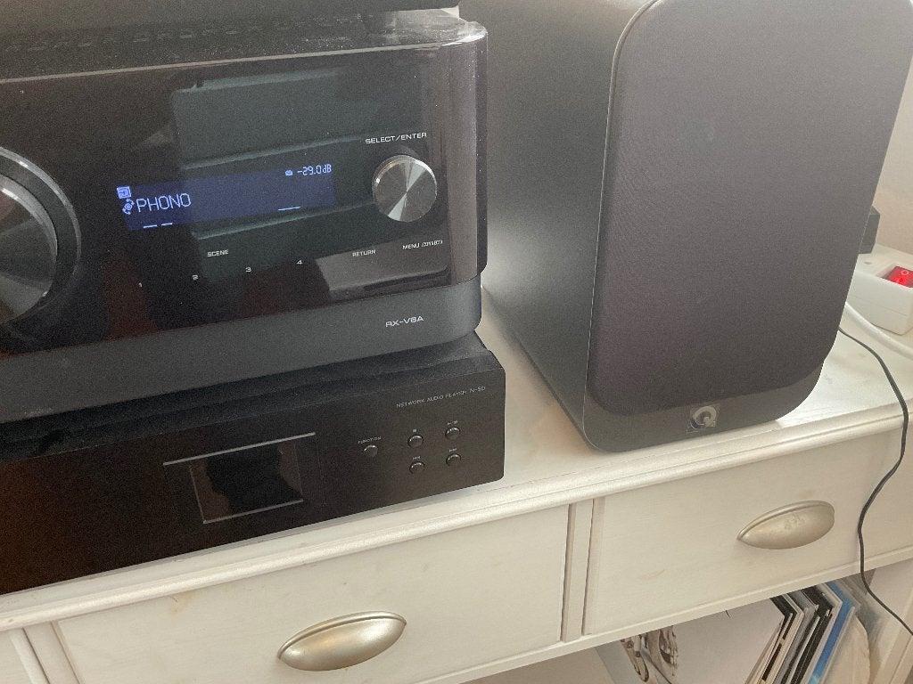 Yamaha receiver RX-V6A, Audio, Tv en Foto, Versterkers en Receivers, Ophalen, Zo goed als nieuw, 60 tot 120 watt, Yamaha
