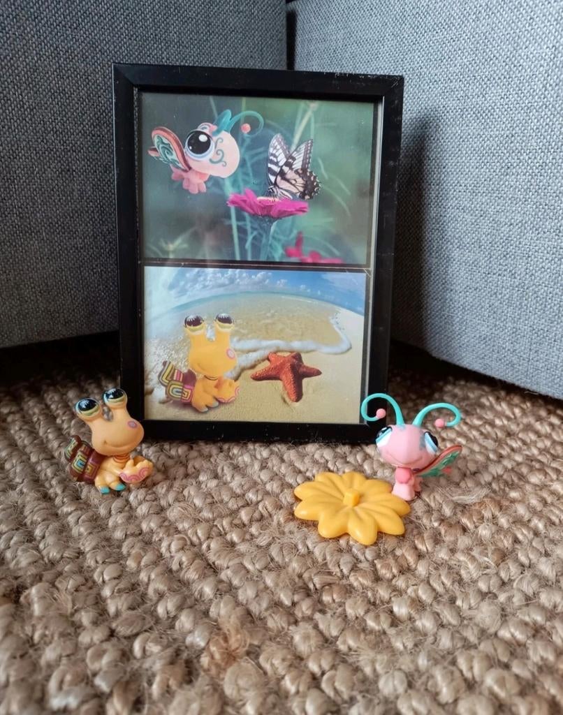 Lps zeldzame 'postcard pets' #1008 + #1357, Ophalen of Verzenden, Zo goed als nieuw