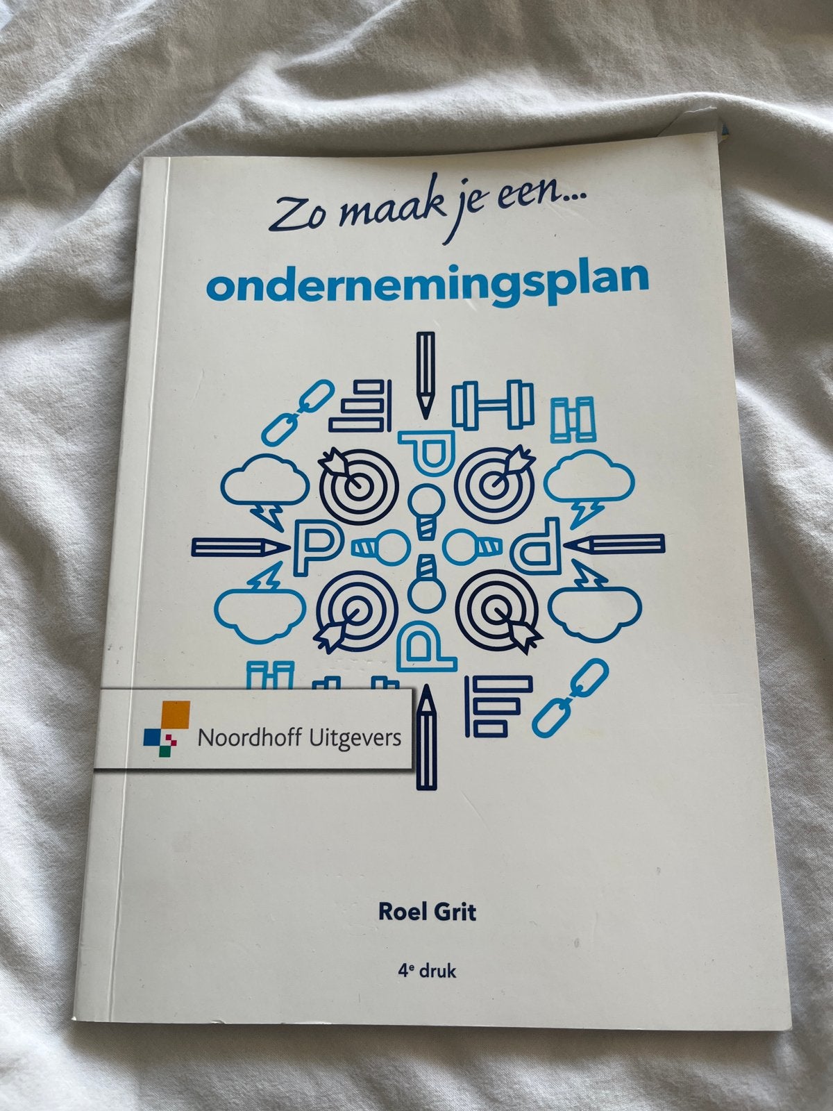 Zo maak je een ondernemingsplan - Roel Grit (4e druk), Ophalen of Verzenden, Gamma, Zo goed als nieuw, HBO