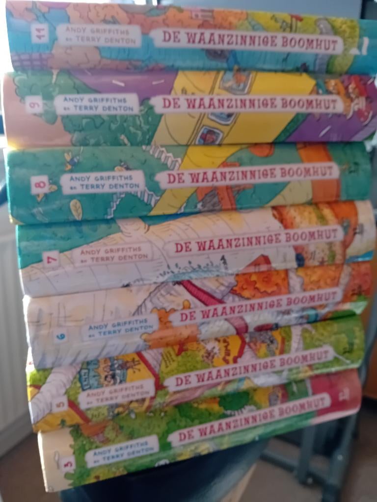 De waanzinnige boomhut 3x, Ophalen of Verzenden, Zo goed als nieuw, Fictie algemeen