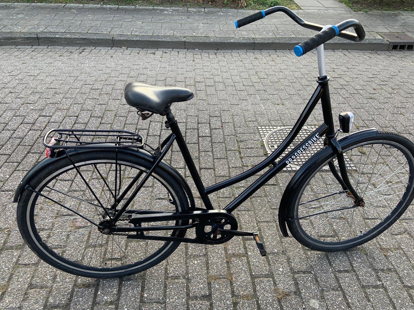 Progressbike damesfiets - Zwart, Fietsen en Brommers, Fietsen | Dames | Damesfietsen, Overige merken, Terugtraprem, Gebruikt, Ophalen of Verzenden