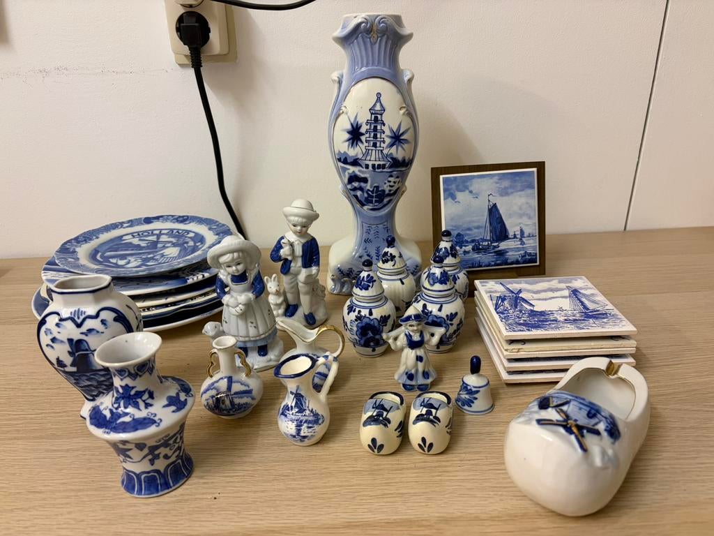 Allerlei soortgelijk Delfts Blauw, Ophalen of Verzenden