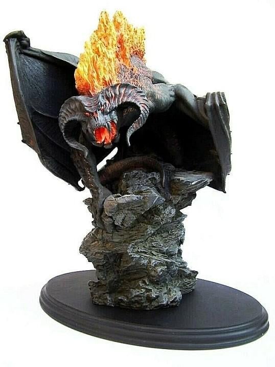 Weta LOTR Balrog beeld, Ophalen, Zo goed als nieuw, Beeldje of Buste